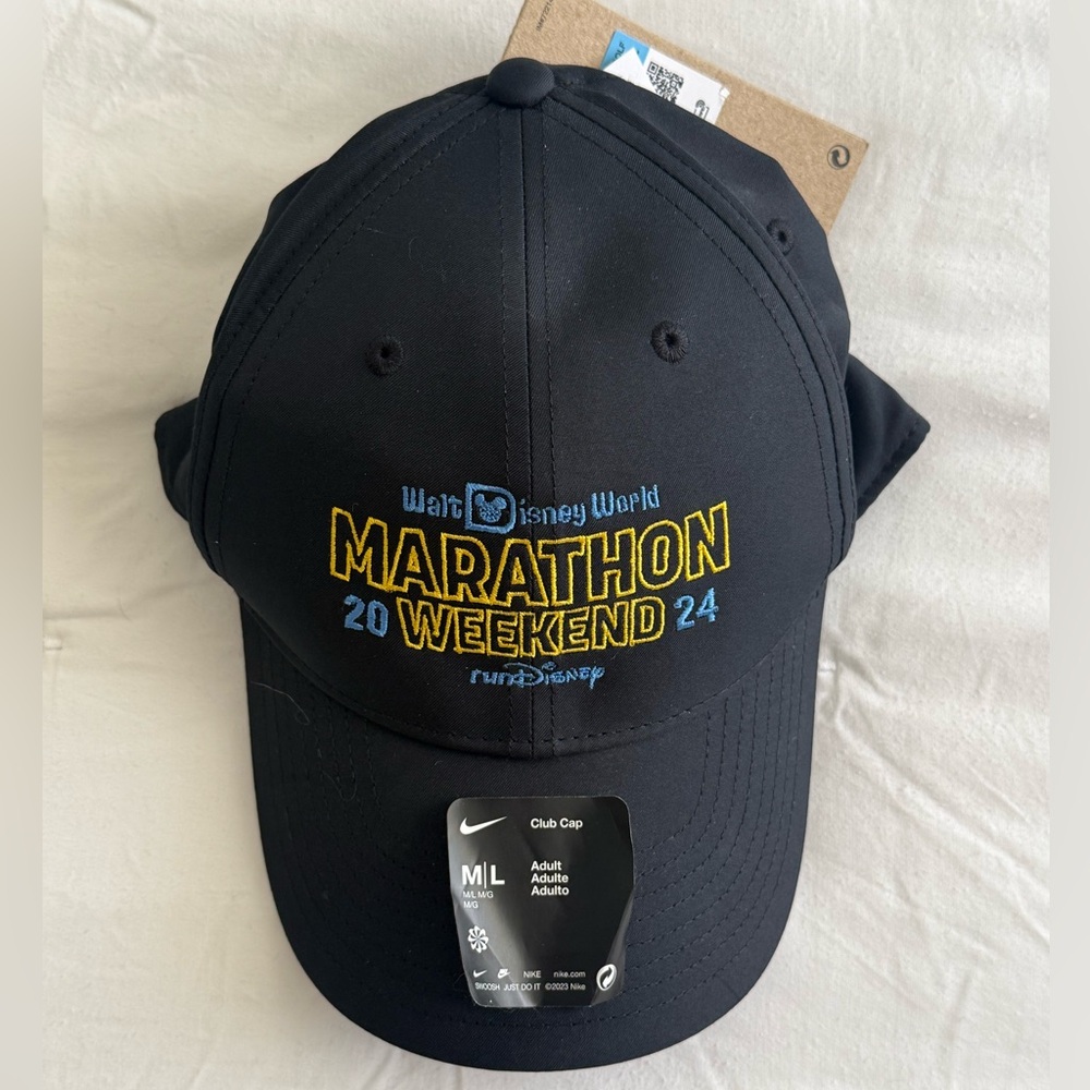 NWT Nike RunDisney World Marathon Weekend 2024 Hat OS